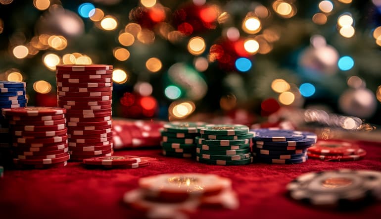 poker i juletiden