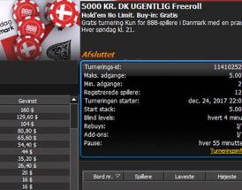 JassWeber vinder 5000 kr. freeroll turnering #8  hos 888poker.dk