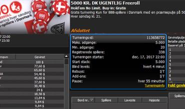 suncatgood vinder 5000 kr. freeroll turnering #7 hos 888poker.dk